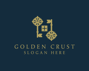 Golden Key Realty logo design