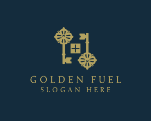 Golden Key Realty logo design