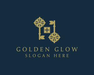 Golden Key Realty logo design