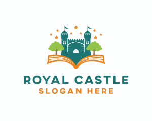 Castle Storybook Playground logo design