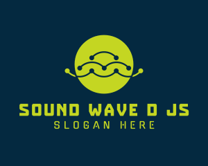 Wave Tech Network logo design