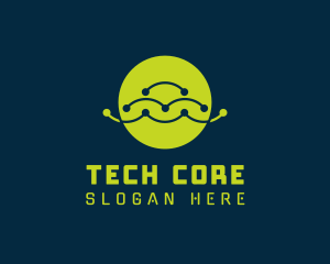 Wave Tech Network logo design