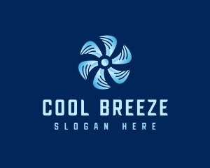 Fan Ventilation Cooling logo design