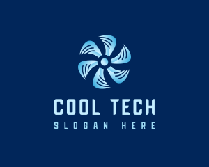 Fan Ventilation Cooling logo design