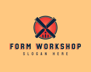 Workshop Carpentry Chisel logo