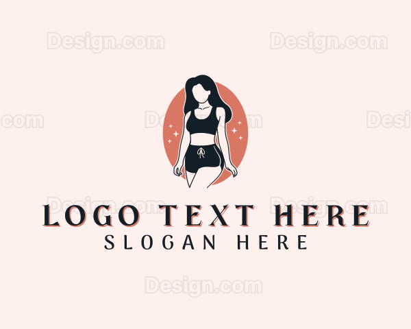 Woman Sexy Lingerie Logo