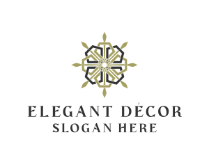 Luxury Decor Pattern logo design