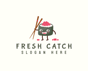 Oriental Food Sushi logo
