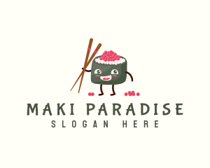 Oriental Food Sushi logo