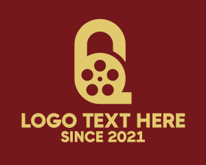 Cinema - Cinema Reel Number 6 logo design