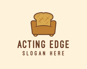 Loaf Bread Sofa logo design