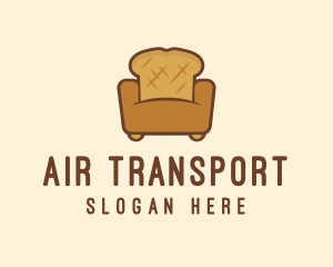 Loaf Bread Sofa logo design