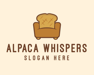 Loaf Bread Sofa logo design