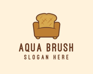 Loaf Bread Sofa logo design