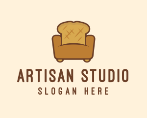 Loaf Bread Sofa logo design