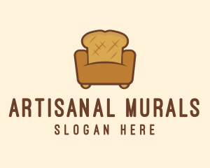 Loaf Bread Sofa logo design