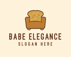 Loaf Bread Sofa logo design