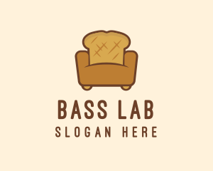 Loaf Bread Sofa logo design