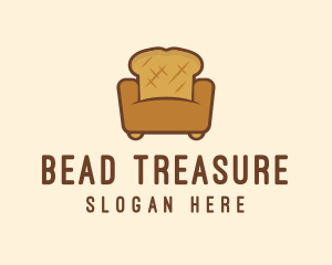 Loaf Bread Sofa logo design