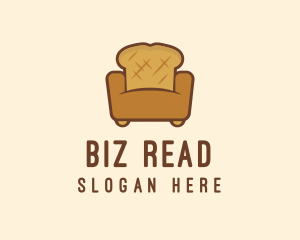 Loaf Bread Sofa logo design