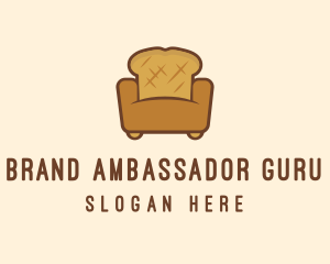 Loaf Bread Sofa logo design