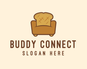 Loaf Bread Sofa logo design