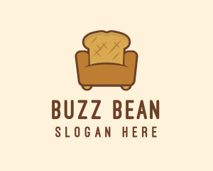 Loaf Bread Sofa logo design