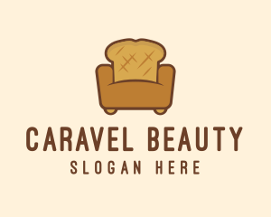 Loaf Bread Sofa logo design