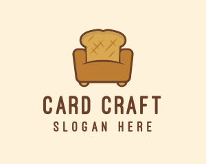 Loaf Bread Sofa logo design