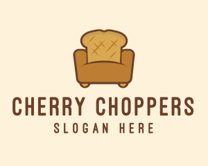 Loaf Bread Sofa logo design