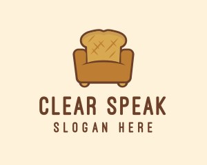 Loaf Bread Sofa logo design