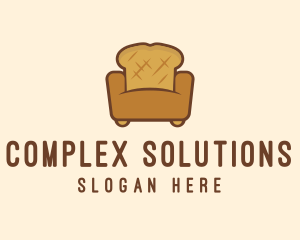 Loaf Bread Sofa logo design