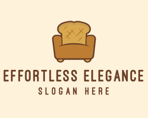 Loaf Bread Sofa logo design