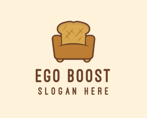 Loaf Bread Sofa logo design