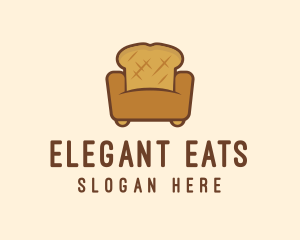 Loaf Bread Sofa logo design