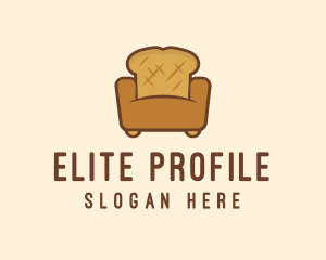 Loaf Bread Sofa logo design