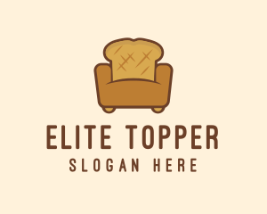 Loaf Bread Sofa logo design