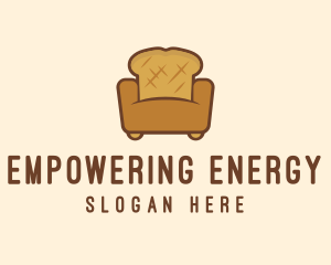 Loaf Bread Sofa logo design