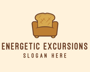 Loaf Bread Sofa logo design