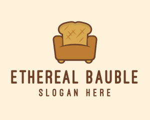 Loaf Bread Sofa logo design