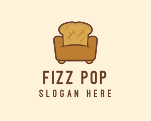 Loaf Bread Sofa logo design