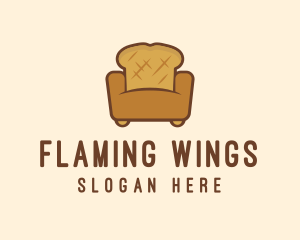 Loaf Bread Sofa logo design