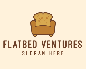 Loaf Bread Sofa logo design