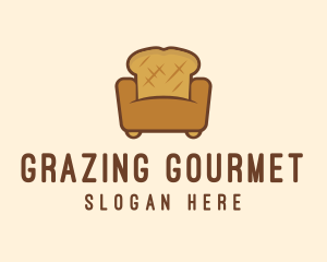 Loaf Bread Sofa logo design