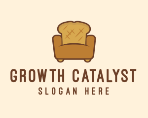 Loaf Bread Sofa logo design