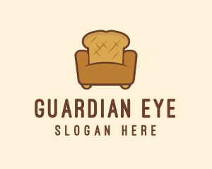 Loaf Bread Sofa logo design