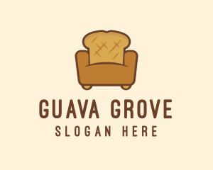 Loaf Bread Sofa logo design