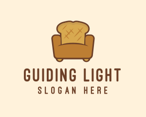 Loaf Bread Sofa logo design