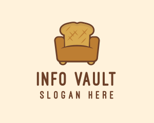 Loaf Bread Sofa logo design