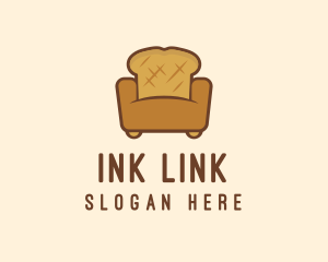 Loaf Bread Sofa logo design